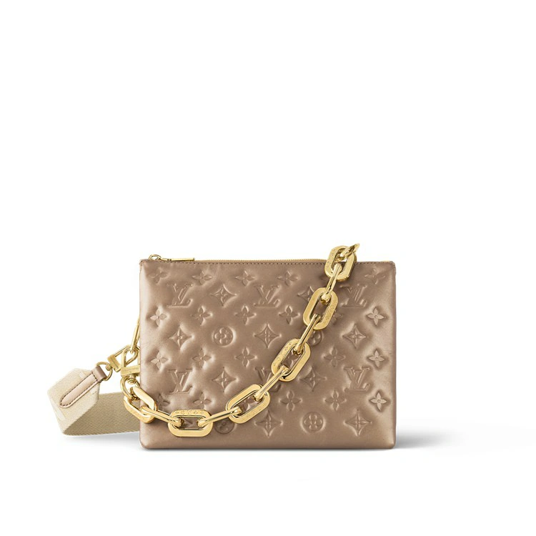 Coussin PM modeläder i handväskor för kvinnor Kedjeväskor och clutches-kollektioner av Louis Vuitton
