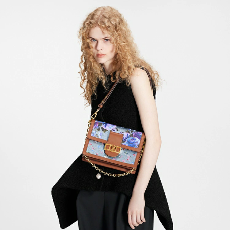 Dauphine MM Bag Övriga Monogram Canvas i handväskor för kvinnor Axelväskor och Cross-Body Bags-kollektioner av Louis Vuitton