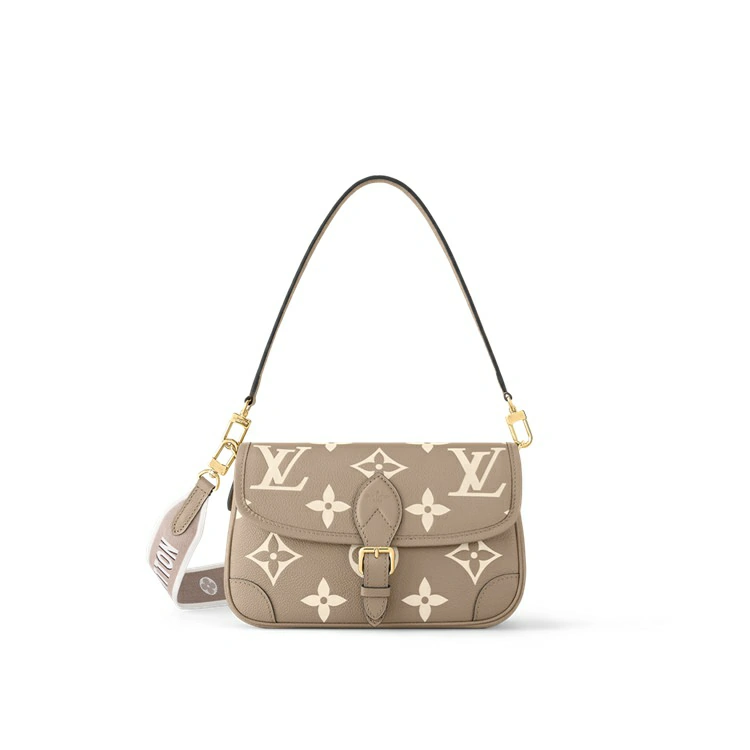Diane Monogram Empreinte Läder i handväskor för kvinnor Axelväskor och cross-body väskor samlingar av Louis Vuitton