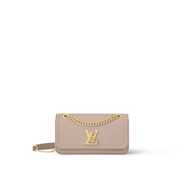 LockMe Chain Bag East West Lockme Läder i handväskor för kvinnor Chain Bags and Clutches-kollektioner av Louis Vuitton (Produktzoom)