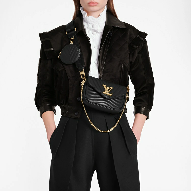 Louis Vuitton New Wave Multi Pochette LV New Wave Läder i handväskor för kvinnor Handväskor kollektion av Louis Vuitton