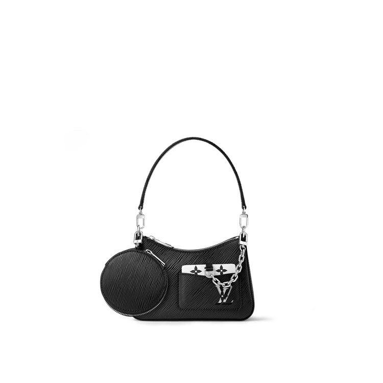 Marellini väska Epi läder i handväskor för kvinnor Axelväskor och cross-body väskor samlingar av Louis Vuitton