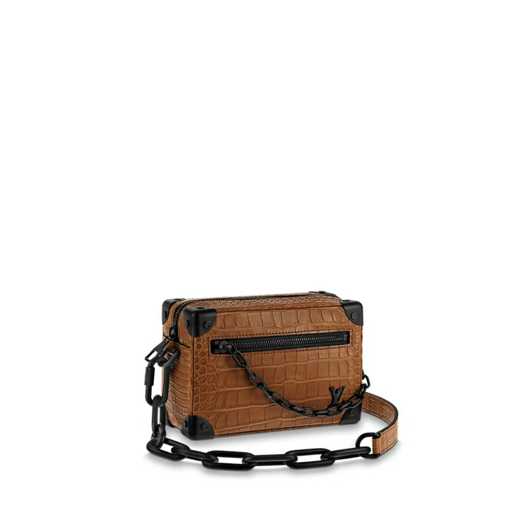 Mini Soft Trunk Bag Crocodilien Matte i herrväskor Småväskor och bältesväskor samlingar av Louis Vuitton
