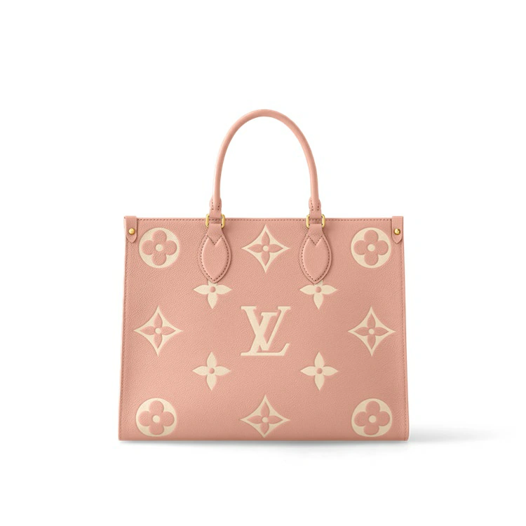 OnTheGo MM Tote Bag Bicolour Monogram Empreinte Läder i Handväskor för kvinnor Handväskor kollektion av Louis Vuitton