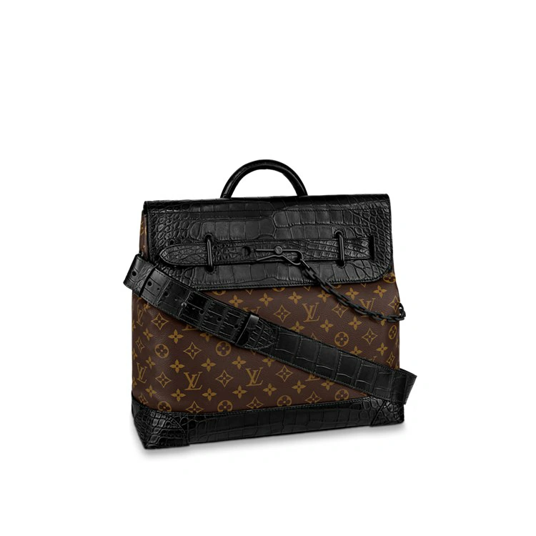 Steamer PM Crocodilien Matte i Herrväskor All Bags-kollektioner av Louis Vuitton