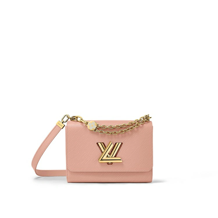 Twist MM Bag Epi-läder i handväskor för kvinnor Chain Bags and Clutches-kollektioner av Louis Vuitton