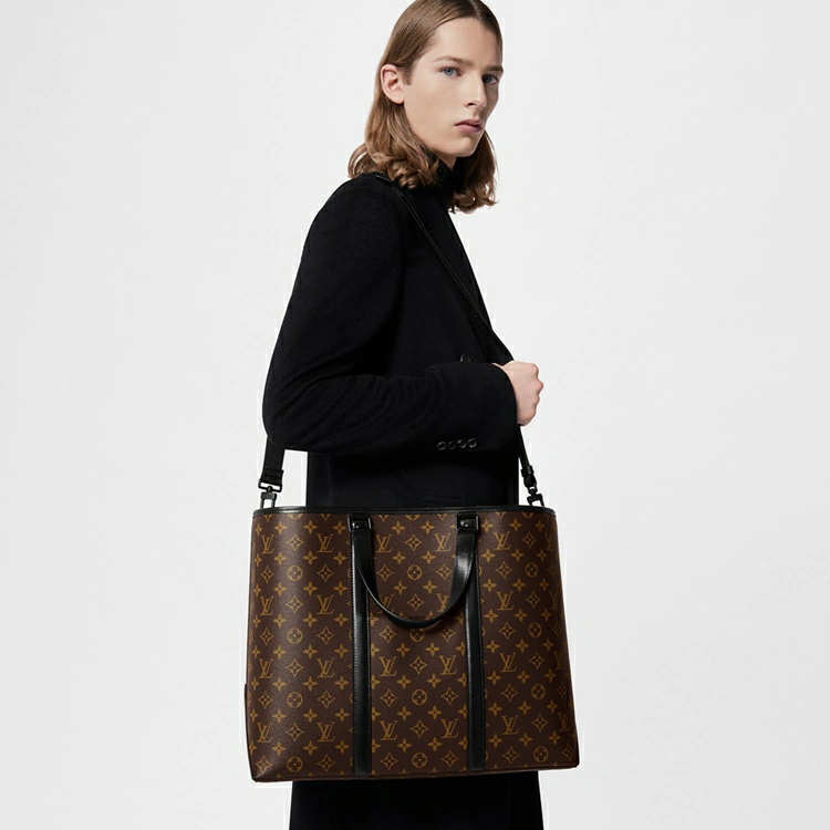 Week-End GM Tote Bag Monogram Macassar Canvas i Herrväskor Alla Bags-kollektioner av Louis Vuitton (Produktzoom)