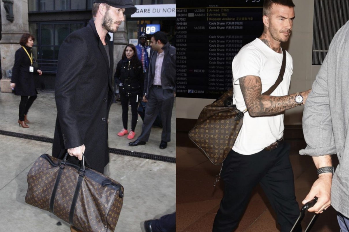 Väskan som Beckham bär